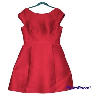 Never Worn Kate Spade dark pink /magenta cocktail dress with lowcut back size 10